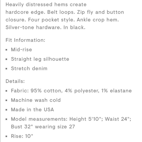 Frame Le High Straight Le Frayed Notch Hem Cropped Jeans sz 26 - Picture 9 of 16